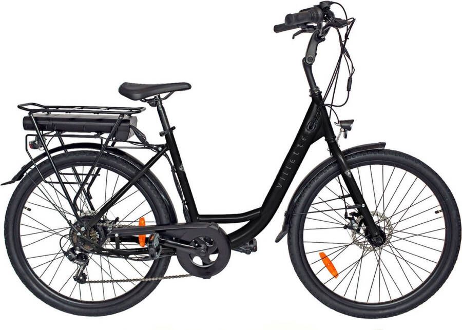 Villette le Debutant Plus dames e-bike 7.8Ah 7Sp 26 inch Glossy Black