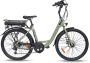 Villette le Debutant Plus elektrische fiets 26 inch 7 versnellingen groen - Thumbnail 1