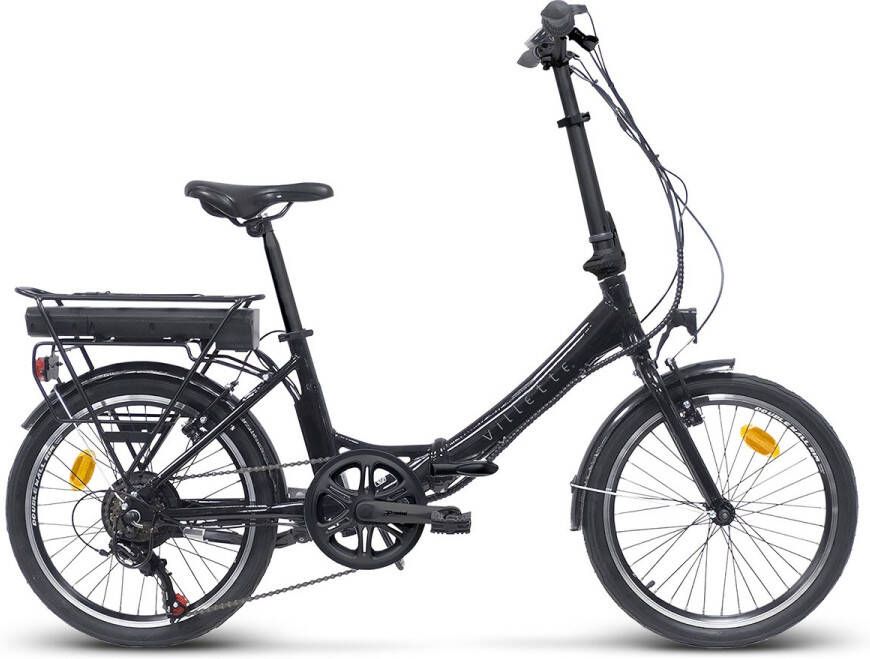 Villette le Pliage vouwfiets e-bike 10.4 Matt Black