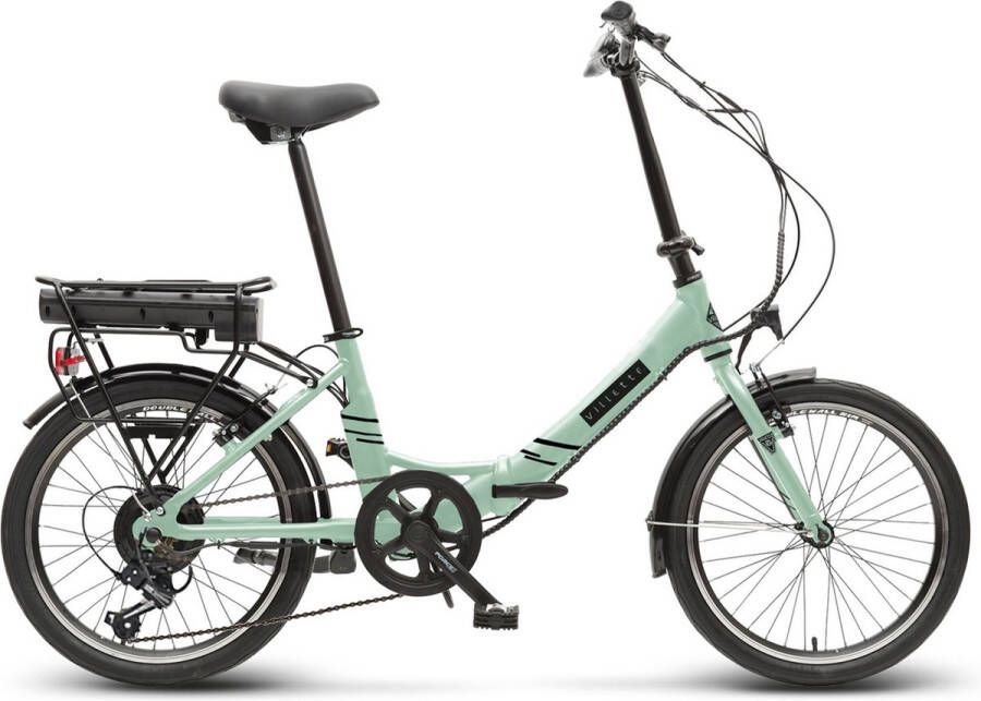 Villette les Vacances vouwbare e-bike 6 sp 20 inch mint