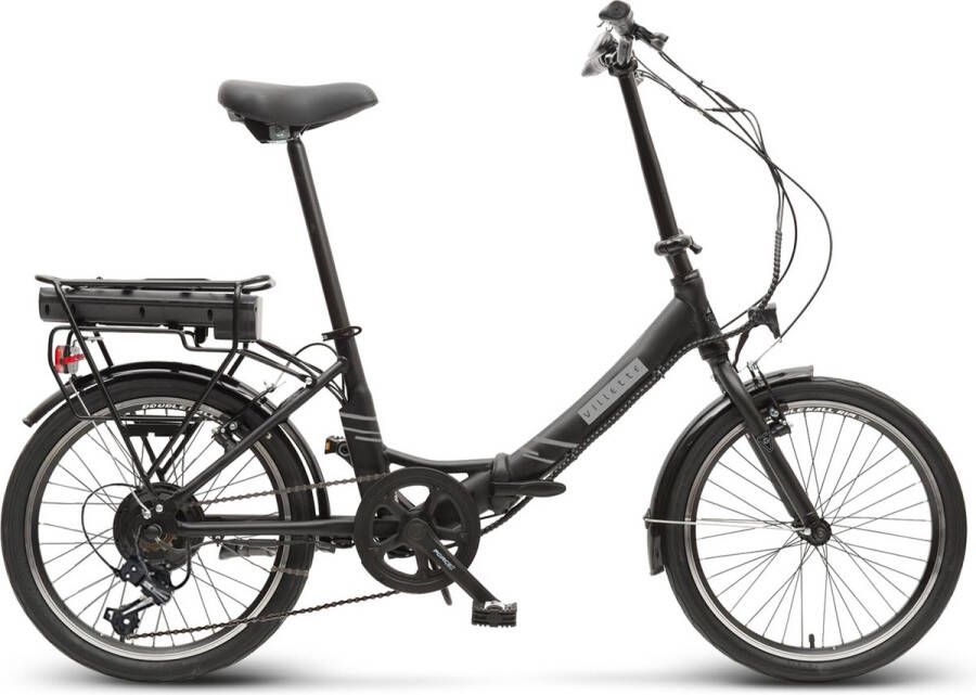 Villette les Vacances vouwbare e-bike 6 sp 20 inch zwart