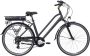 Villette Randonnée elektrische fiets dames 13 Ah grijs - Thumbnail 2