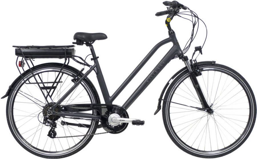 Villette Randonnée elektrische fiets dames 13 Ah grijs