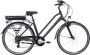 Villette Randonnée elektrische fiets dames 13 Ah grijs - Thumbnail 1