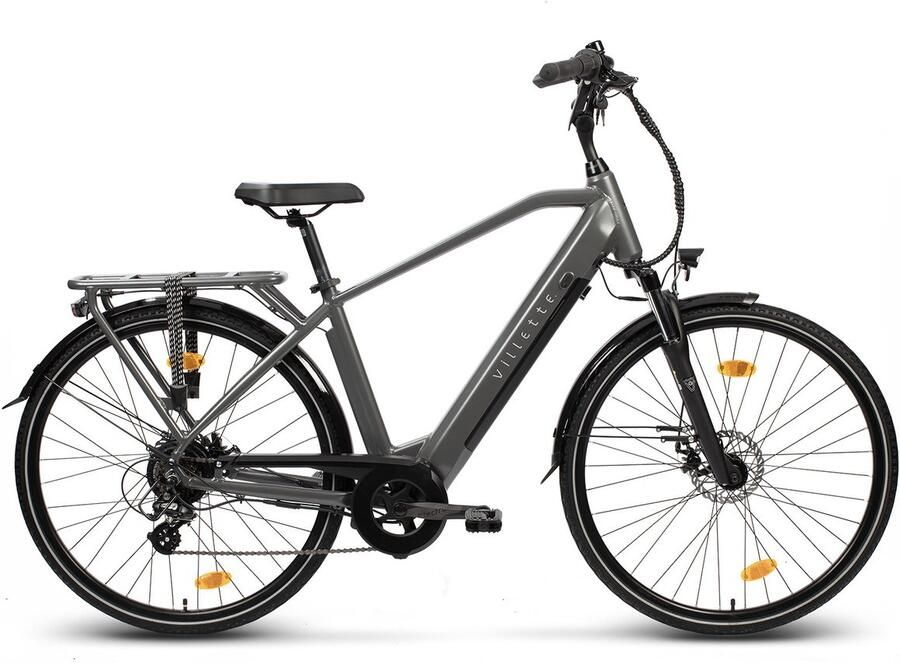 Villette l' Amant Gents 13Ah ebike herenfiets dark grey