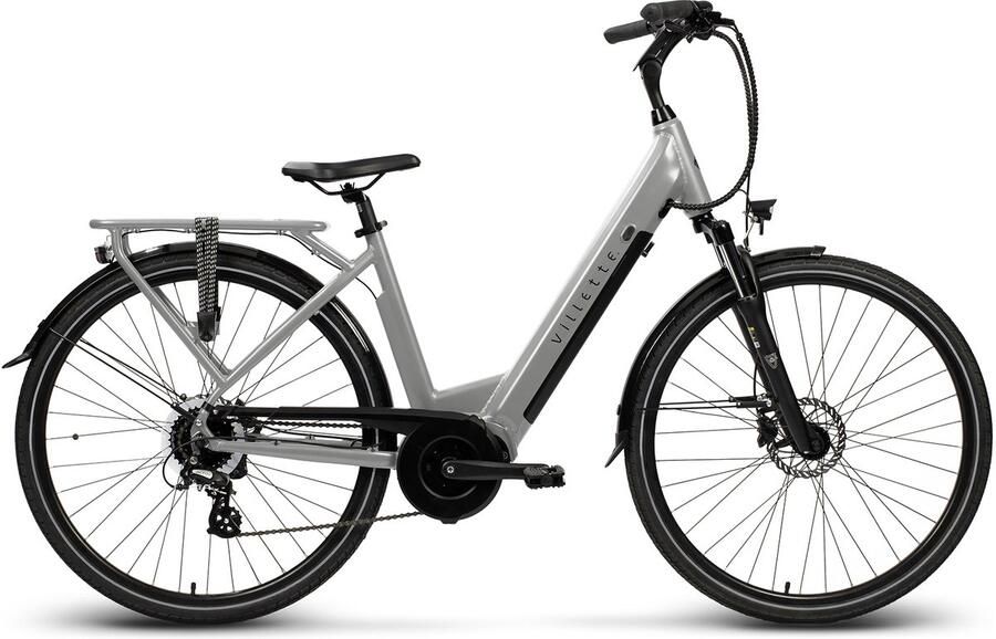 Villette le Midi elektrische fiets middenmotor 13Ah celtic grey