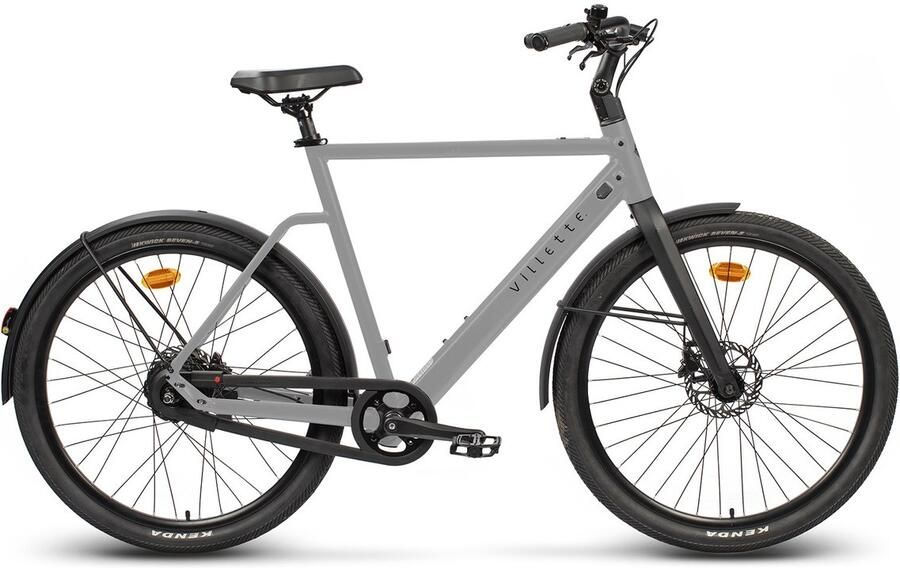Villette Le Mouvement GL elektrische stadsfiets automaat 10 Ah llichtgrijs
