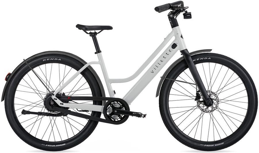 Villette Le Mouvement GL elektrische stadsfiets automaat 10 Ah wit