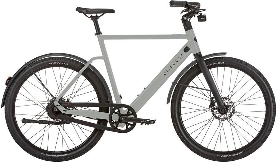Villette Le Mouvement GL elektrische stadsfiets automaat 10 Ah zilver