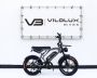 Vilolux V20 PRO 3.0 Rijklaar Voorrek Alarm Hydraulische Rem 2024 Model Elektrische Fatbike Fatbikes E-Bike Cruise Functie 25 km u 250W 7 Versnellingen Telefoontas Voetsteunen 2 Jaar Garantie Zwart Legaal - Thumbnail 2