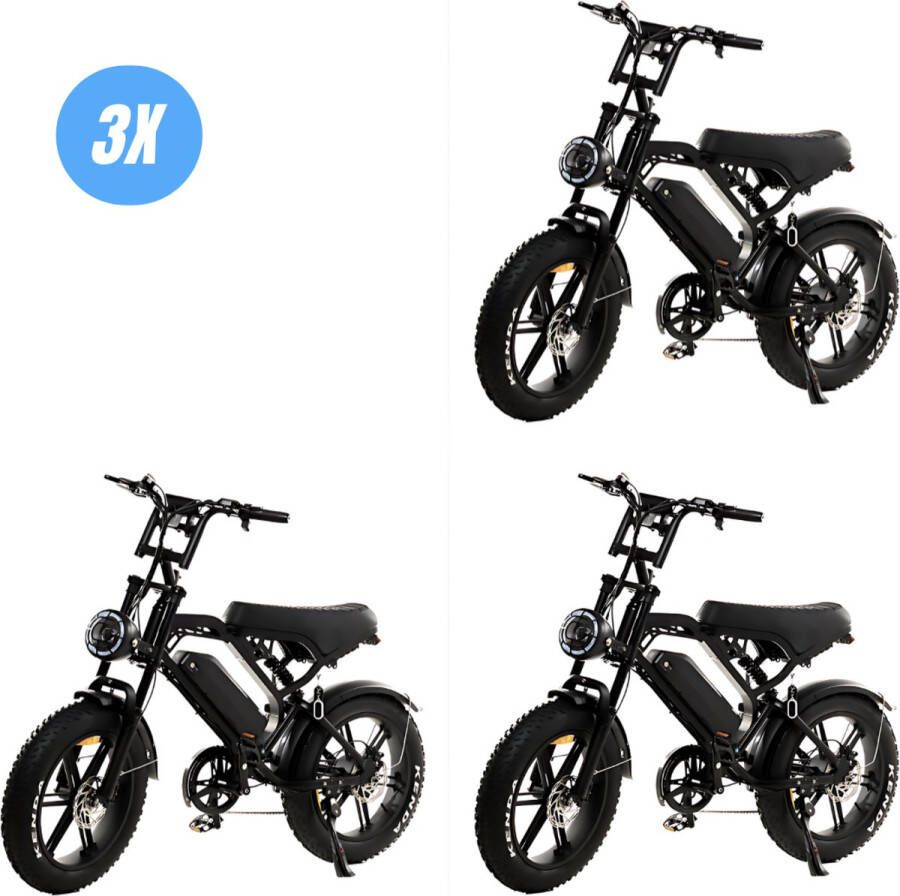 Vilolux Fatbike electrisch Fatbike V20 Mini 2025 Model Voorrek Legaal Rijklaar geleverd 16 Inch Niet opvoerbare fatbikes 2 Jaar garantie Telefoontasje Hydraulische rem Alarm Rose Gold - Foto 3