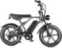 Vilolux H9 PRO 3.0 Rijklaar Alarm Hydraulische Rem 2024 Model Elektrische Fatbike Telefoontas E-Bike Voetsteunen 25 km u 250W 2 Jaar Garantie Space Grey Legaal - Thumbnail 2