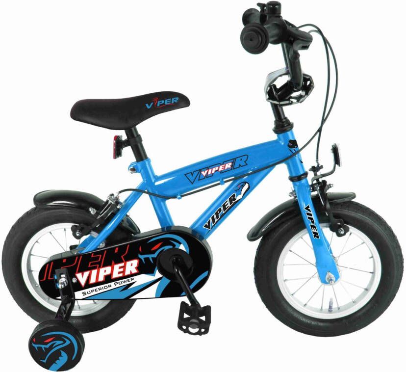 Viper Jongensfiets 12 Inch 21 5 cm Jongens Knijprem Lichtblauw