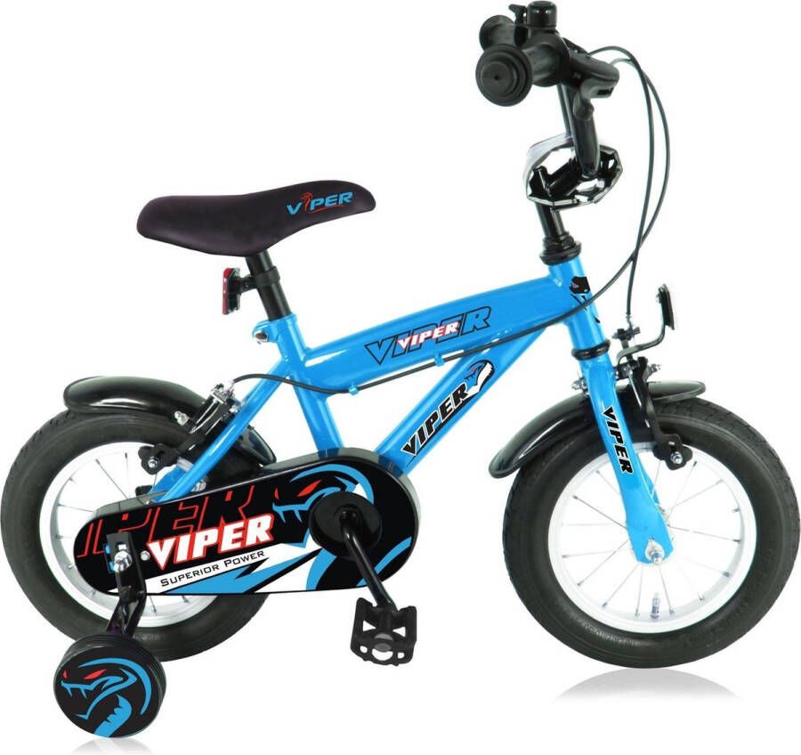 Viper Jongensfiets 12 Inch 21 5 cm Jongens Knijprem Lichtblauw