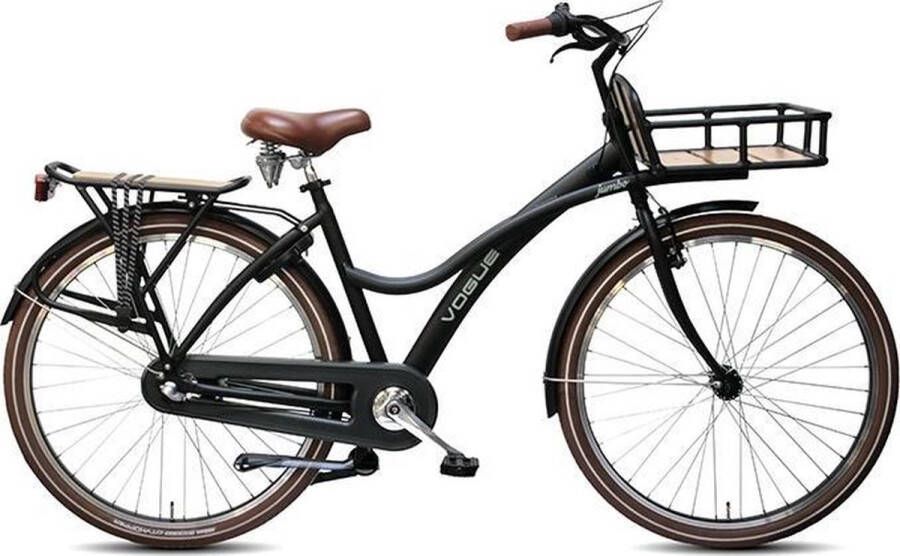 Vogue Bike Vogue Jumbo Fiets Vrouwen Matzwart 50 cm