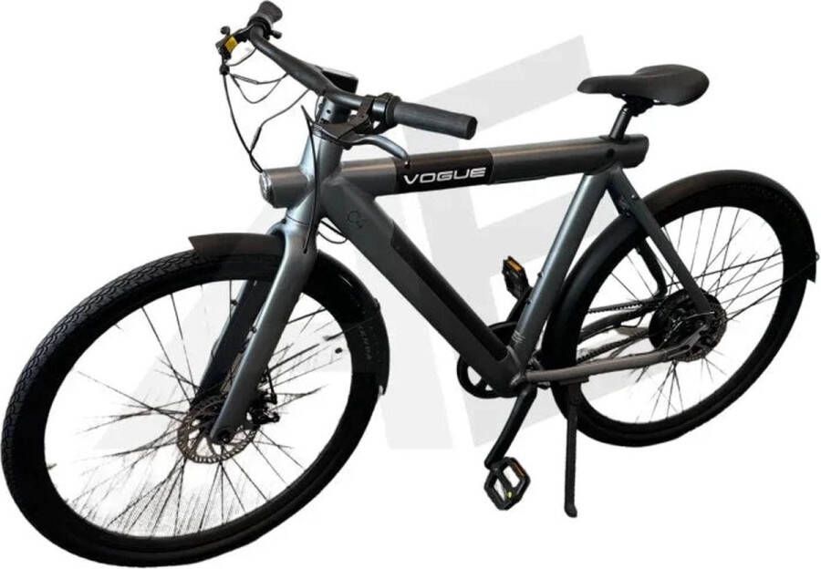 Vogue C4 Elektrische fiets 7SP Belt 36V 12 8Ah E-bike Gravity Grey