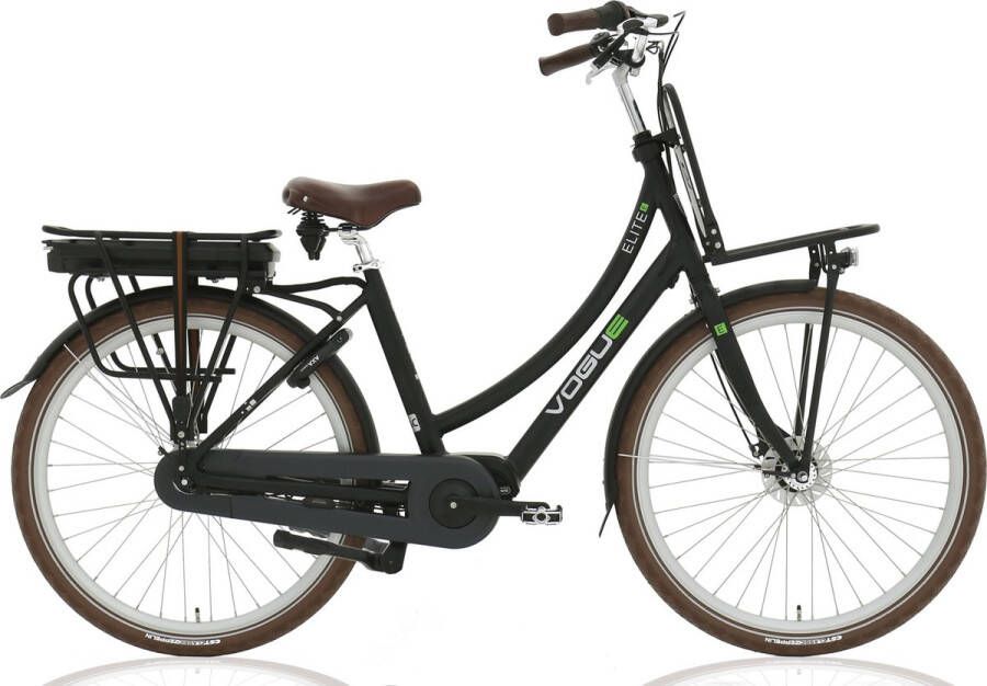 Vogue Elektrische transportfiets dames Elite Mid 50 cm Nexus 7 matt black