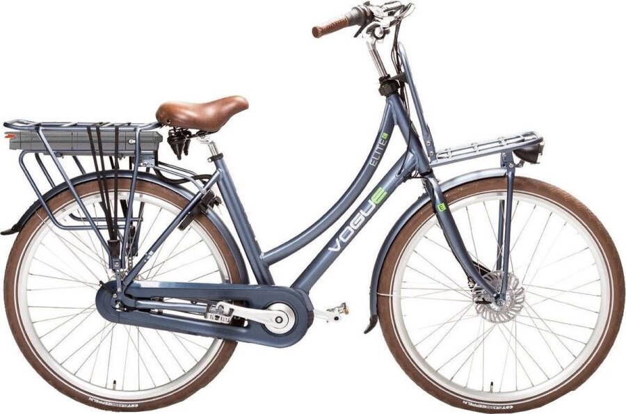 Vogue Elektrische fiets e-Elite Dames 57 cm Blauw 468 Wh Blauw