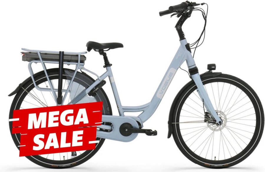 Vogue Infinity Hydraulic M300 Elektrische damesfiets 468Wh 28 inch Grijs mat