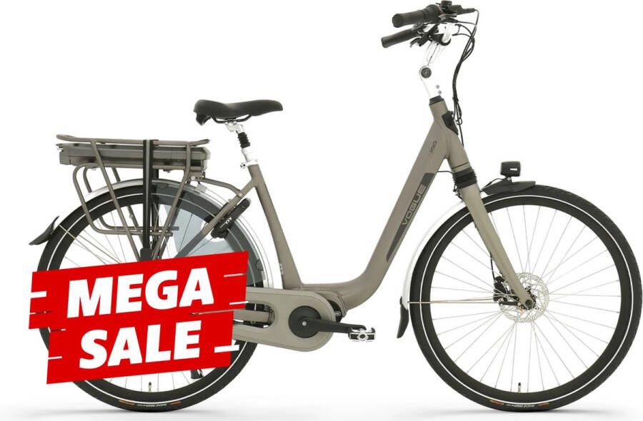 Vogue Elektrische stadsfiets Mio 8sp 51 cm Mat grijs 468 Wh Mat grijs