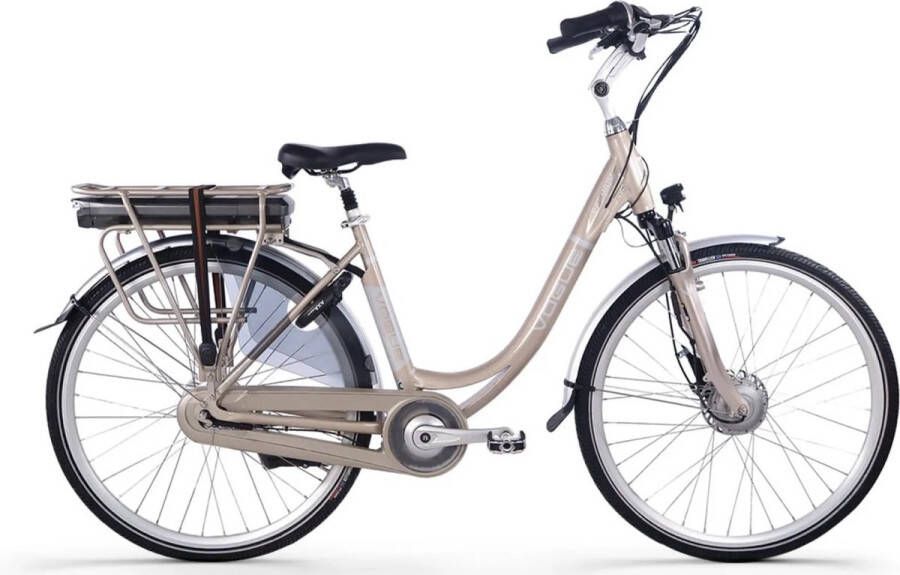 Vogue Elektrische fiets Premium Dames 48 cm Champagne 468 Wh Champagne