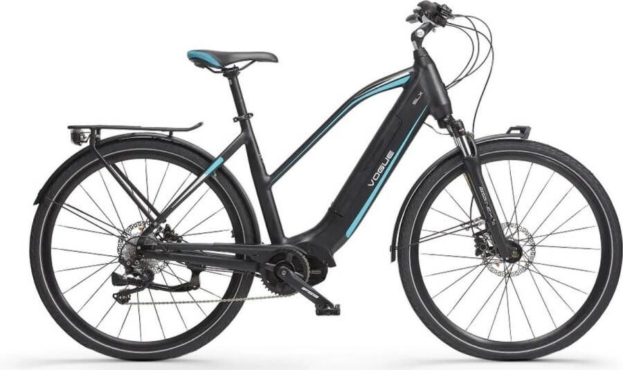 Vogue Elektrische fiets SLX 51 cm Mat zwart 468 Wh Mat zwart