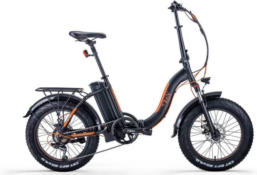 Vogue Troy E-Fold E-folding S7 Fatbike Elektrische fiets Elektrische Vouwfiets