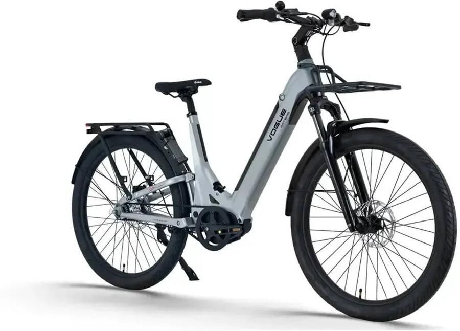 Vogue Artemis Elektrische Fiets 28 inch 250W motor Actieradius tot 90 km 7 versnellingen Hydraulische schijfrem Matt Grey