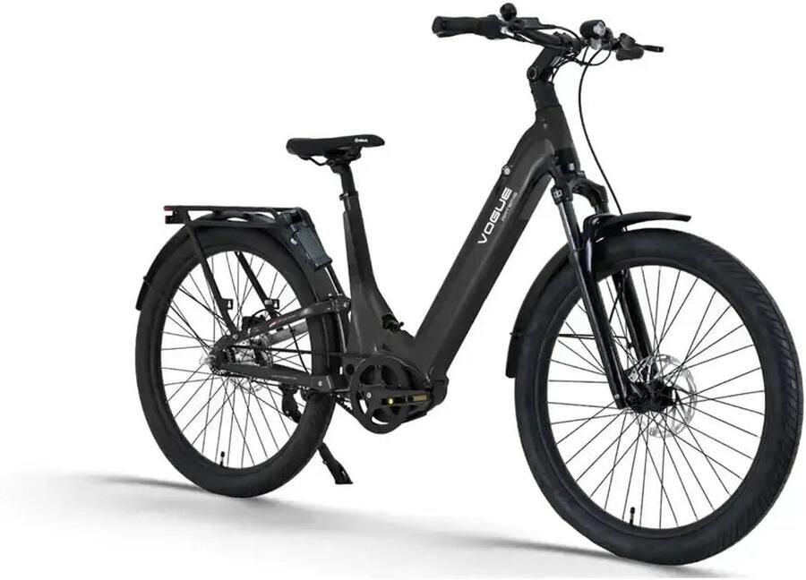 Vogue Artemis Elektrische Fiets 28 inch 250W motor Actieradius tot 90 km 7 versnellingen Hydraulische schijfrem Matt Black