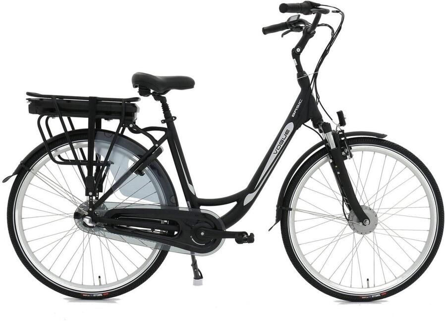 Vogue Basic N3 Elektrische Fiets 3 Mat Zwart