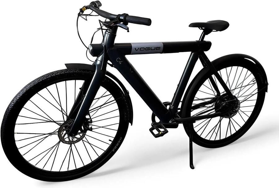 Vogue C4 Elektrische fiets 7SP Belt 36V 12 8Ah E-bike Stealth Black