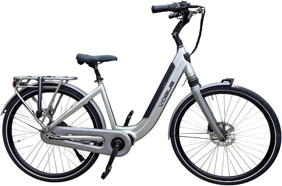 Vogue Mestengo 50cm Elektrische Fiets Hydraulische Rem met Middenmotor Mat Grijs