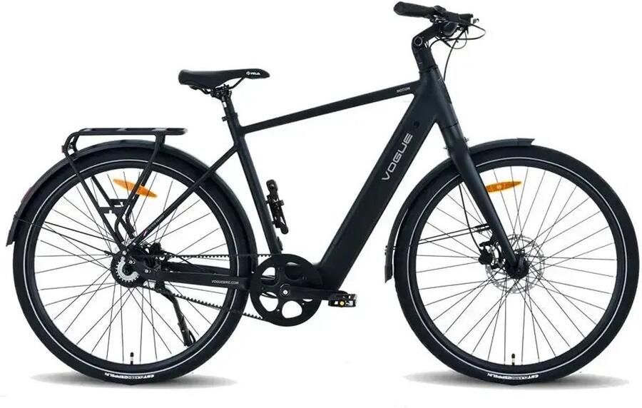 Vogue Motion Elektrische Fiets 28 inch 250W motor Actieradius tot 90 km Automatische 2 versnellingen 360Wh accu Matt Black