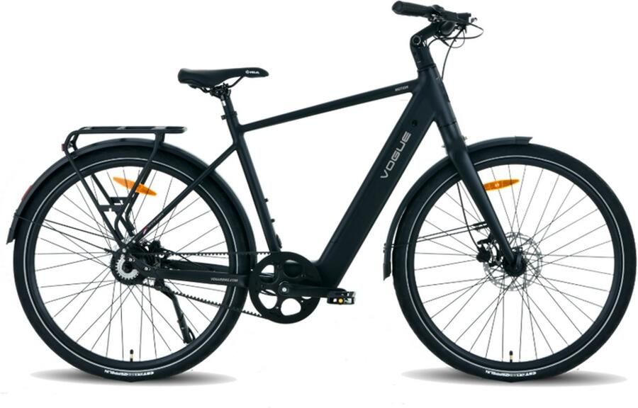 Vogue Motion Hoge Instap Matt Black Elektrische Fiets