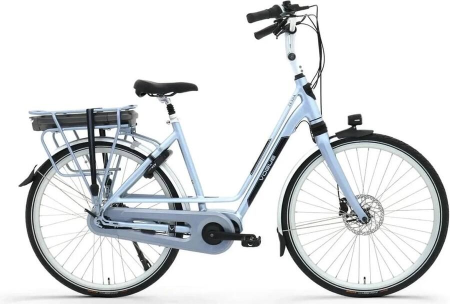 Vogue Zenda Elektrische Fiets E-bike met Hydraulische Rem 51cm 468Wh 13Ah Silk Blue