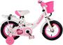 Volare Ashley Kinderfiets Meisjes 12 inch Wit Twee handremmen - Thumbnail 2