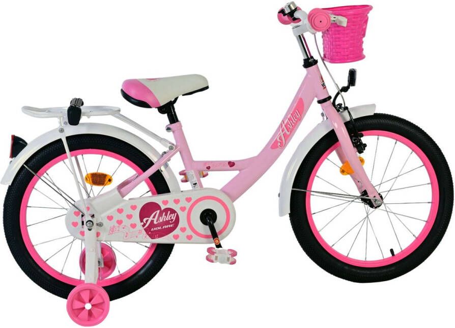 Volare Ashley Kinderfiets Meisjes 18 inch Roze