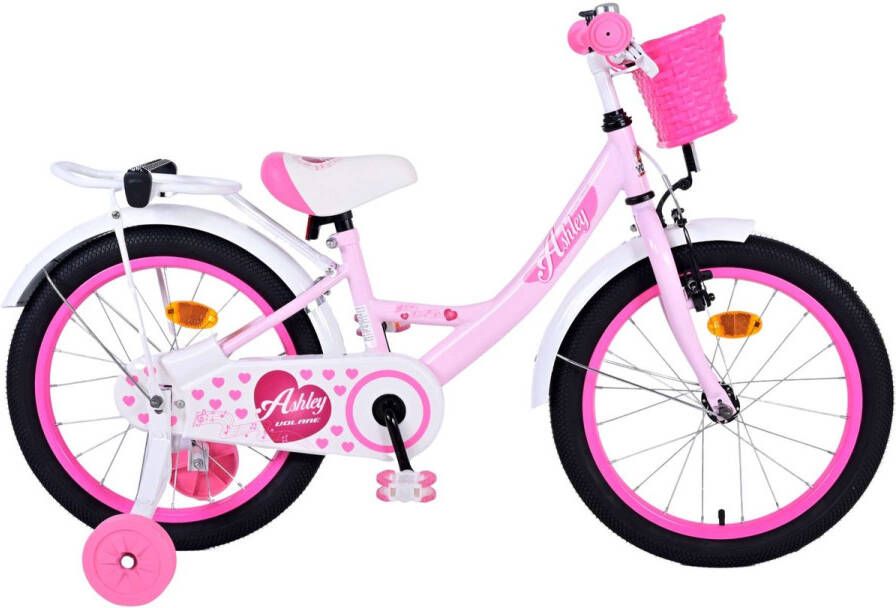 volare Ashley Kinderfiets Meisjes 18 inch Roze