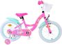 Volare Barbie Kinderfiets Meisjes 16 inch Roze Twee handremmen - Thumbnail 2