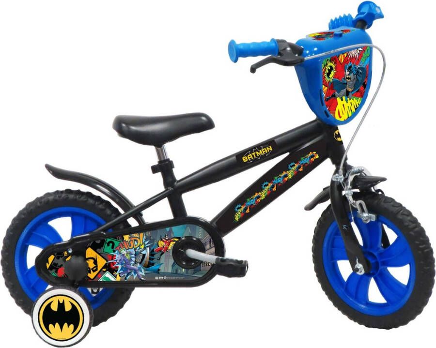 volare Batman Kinderfiets Jongens 12 inch Zwart