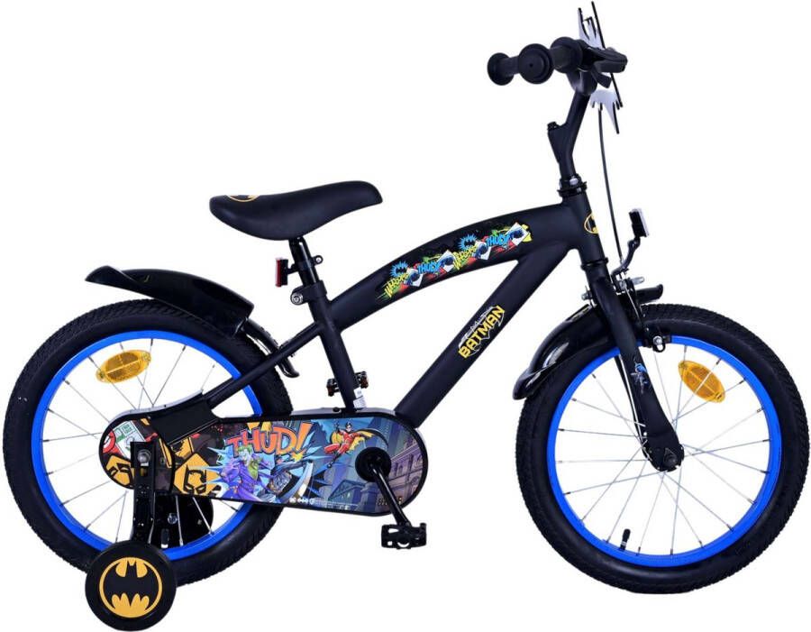 Volare Batman Kinderfiets Jongens 16 inch Zwart