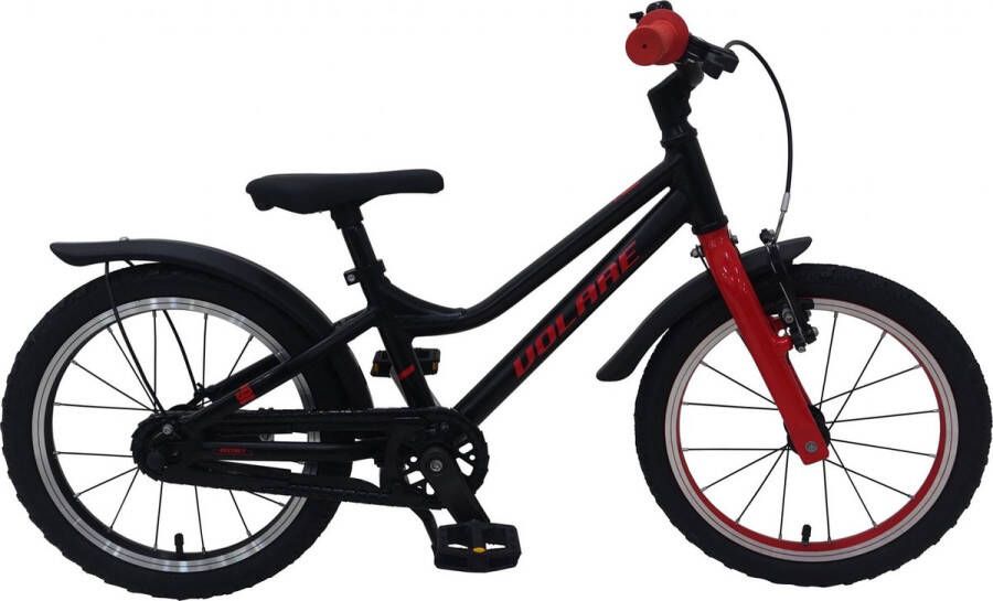 Volare Blaster Kinderfiets Jongens 16 inch Zwart Rood Prime Collection - Foto 1