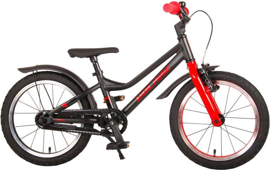 Volare Blaster Kinderfiets Jongens 16 inch Zwart Rood Prime Collection