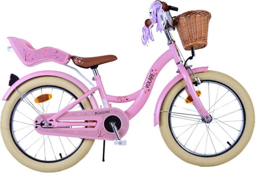 volare Blossom Kinderfiets Meisjes 18 inch Roze