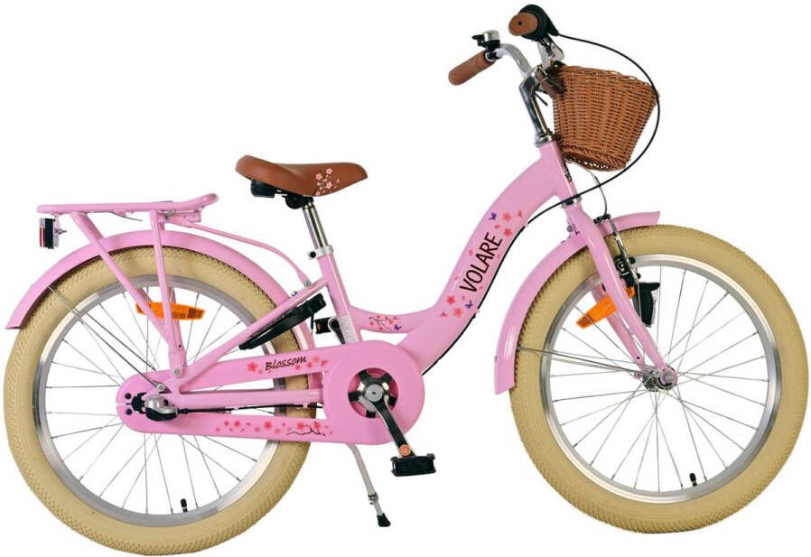 Volare Blossom Kinderfiets Meisjes 20 inch Roze Nexus 3 versnellingen