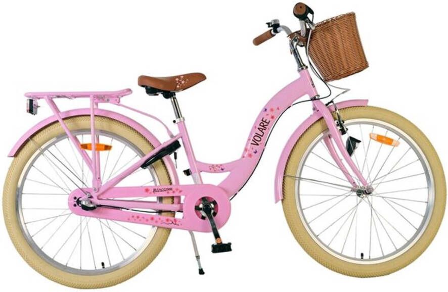 Volare Blossom Kinderfiets Meisjes 24 inch Roze 3 Versnellingen