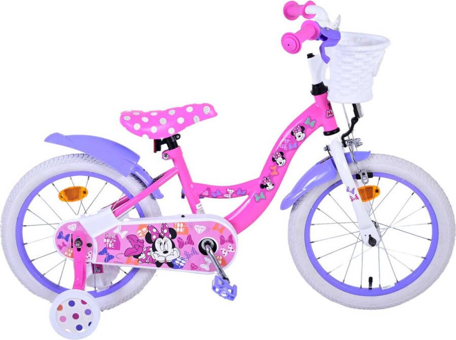 Volare Disney Minnie Cutest Ever! Kinderfiets Meisjes 16 inch Roze