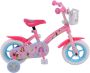 Volare Disney Princess Kinderfiets Meisjes 10 inch Roze Doortrapper - Thumbnail 1