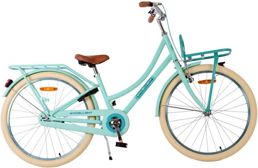 Volare Excellent 24 Inch 34 cm Meisjes Terugtraprem Mintgroen