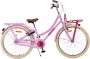 Volare Excellent Kinderfiets Meisjes 24 inch Roze- Twee handremmen - Thumbnail 1